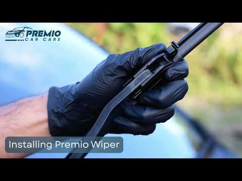How To Install U-Hook Front Wiper Blades | PremioCarCare