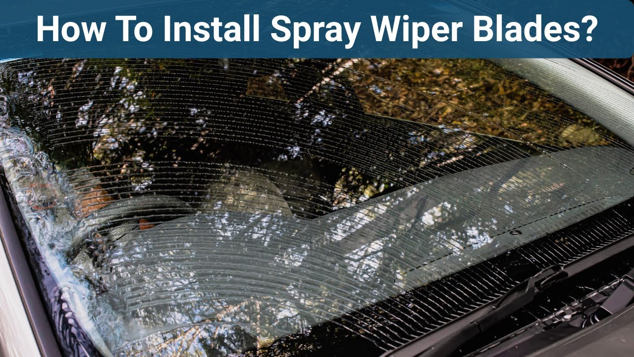 How to Install Premio Spray Wipers in Any Car | Windscreen Wiper Blade Installation Guide