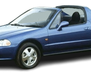 Windscreen Wiper Blades For Honda CR-X 1992-1998 (EG EH)