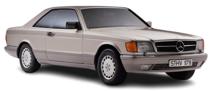 Windscreen Wiper Blades for Mercedes Benz S-Class 1979-1991 (W126)