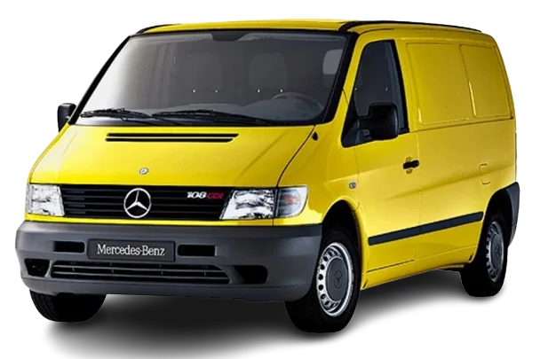 Windscreen Wiper Blades for Mercedes Benz Vito 1996-2004 (W638) 2 Rear Doors