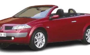 Windscreen Wiper Blades For Renault Megane 2004-2006 (E84 Phase I) Convertible