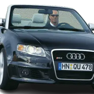 Windscreen Wiper Blades for Audi RS4 2007-2007 (B7) Cabriolet / Convertible