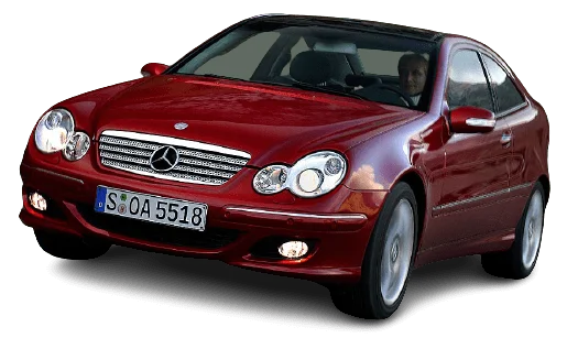 Windscreen Wiper Blades for Mercedes Benz C-Class 2003-2007 (CL203 Facelift) Coupe